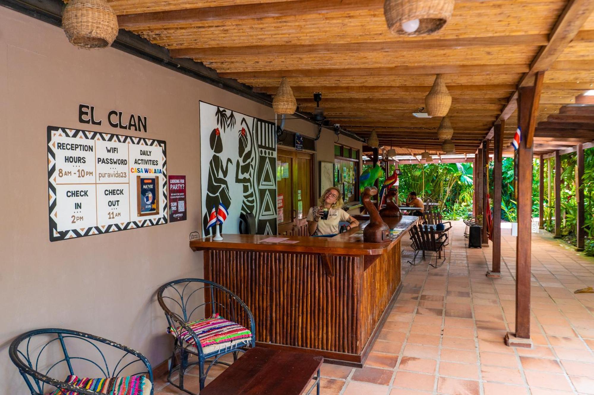 El Clan Hostel Puerto Viejo de Talamanca Экстерьер фото